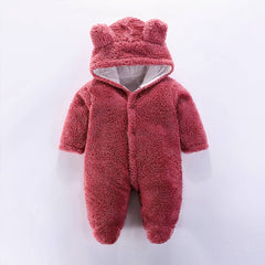 Grenouillère en flanelle pour bébé